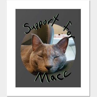 Support for Mace Posters and Art